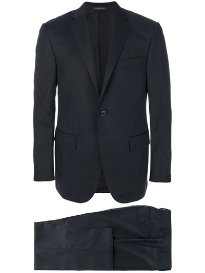 Corneliani Two Piece Suit In Black