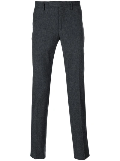 Incotex Slim Fit Tailored Trousers - Blue In Blue
