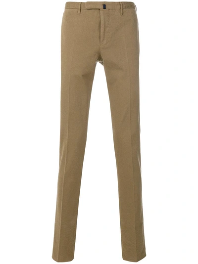 Incotex Classic Chinos In Neutrals