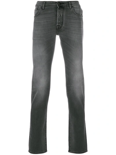 Jacob Cohen Five Pockets Jeans In Grey