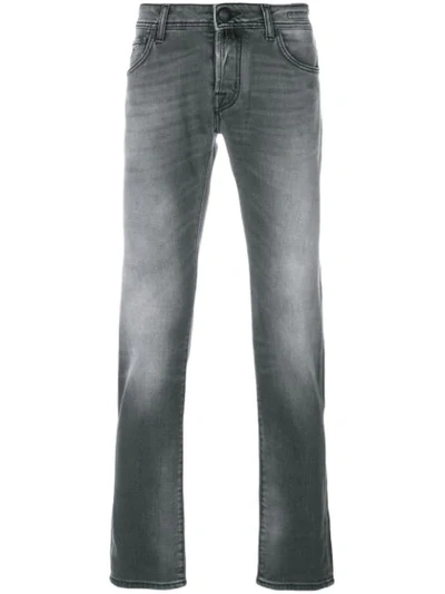 Jacob Cohen Regular Jeans In Black
