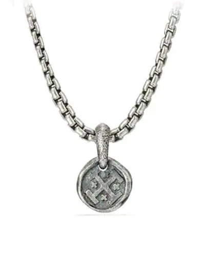 David Yurman Men's Sterling Silver Shipwreck Pendant