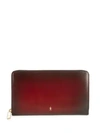 Corthay Peter Classic Leather Bi-fold Wallet In Lie De Vin