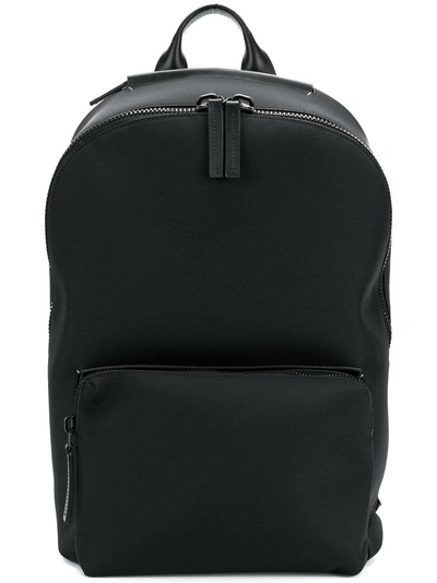 Troubadour Top Zip Rucksack - Black