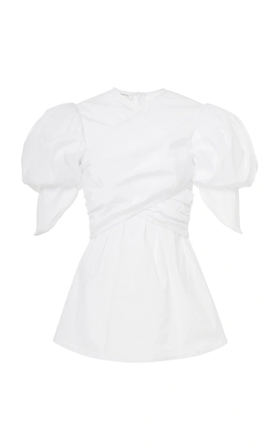 Beaufille Estela Structured Blouse In White