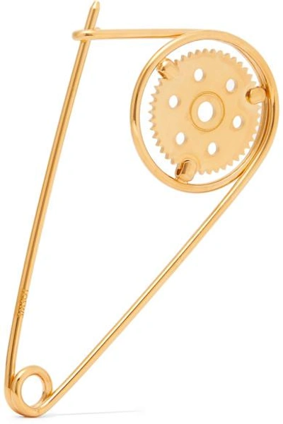 Loewe Gold-plated Brooch