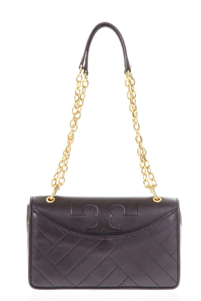 Tory Burch Alexa Convertible Mini Shoulder Bag In Black