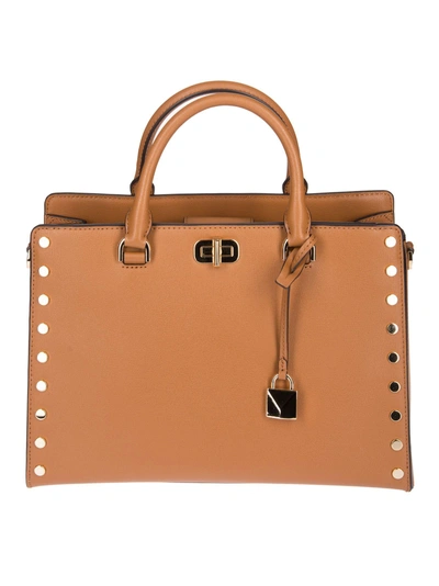 Michael Kors Michael  Sylvie Tote In Brown