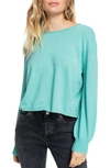 Roxy Juniors' Daily Routines Balloon-sleeve Sweater In Canton