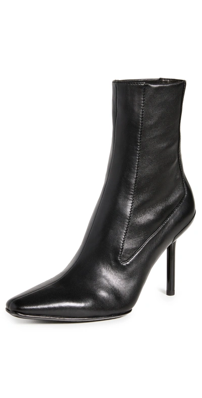 Rag & Bone Rio Leather Boots In Black