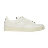 Tom Ford 10mm Warwick Leather Low Top Sneakers In Neutrals