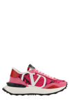 Valentino Garavani Lacerunner Lace-up Trainers In Pink