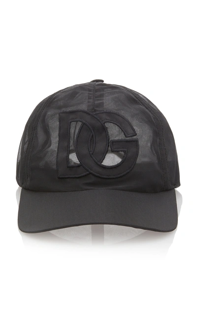 Dolce & Gabbana Women's Mesh Baseball Cap In Black