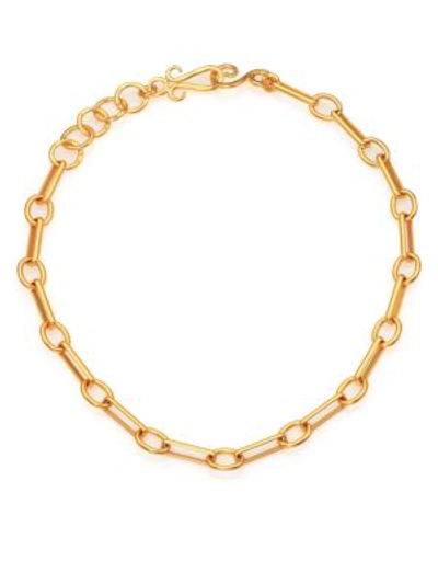 Stephanie Kantis Courtly Chain Necklace In Gold