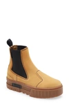 Puma Mayze Infuse Platform Chelsea Boot In Taffy