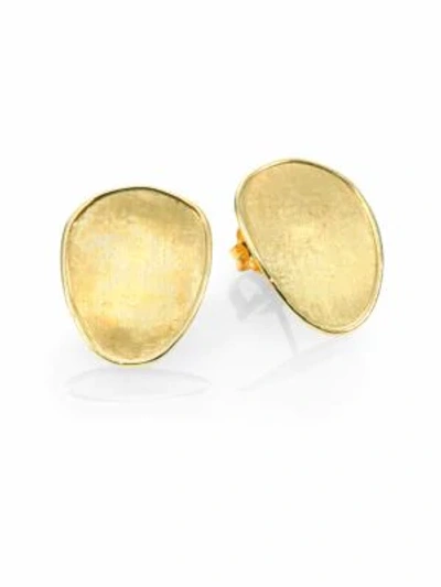 Marco Bicego Lunaria 18k Yellow Gold Small Button Earrings