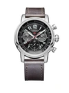 Chopard Mille Miglia 2016 Race Edition Stainless Steel & Leather-strap Chronograph Watch In Grey