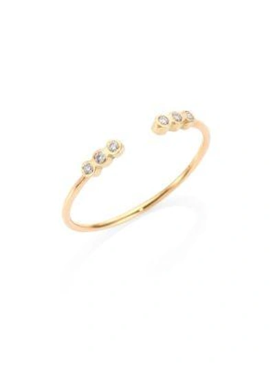 Zoë Chicco Diamond & 14k Yellow Gold Ring