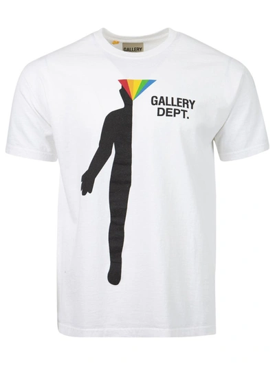 Gallery Dept. X Compound Prism Tee In White | ModeSens