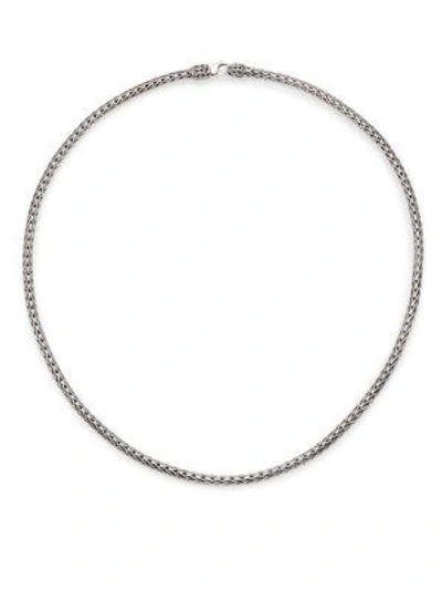 John Hardy Classic Chain Sterling Silver Slim Necklace