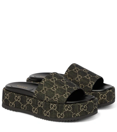 Gucci Angelina Platform Slides Womens Gucci Platform Sandals Gucci
