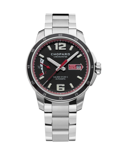 Chopard Mille Miglia Gts Power Control Stainless Steel Bracelet Watch In Silver