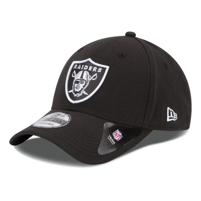 New Era Las Vegas Raiders  39thirty Team Classic Flex Hat In Black