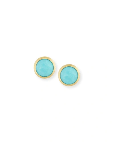 Marco Bicego Jaipur Turquoise Stud Earrings