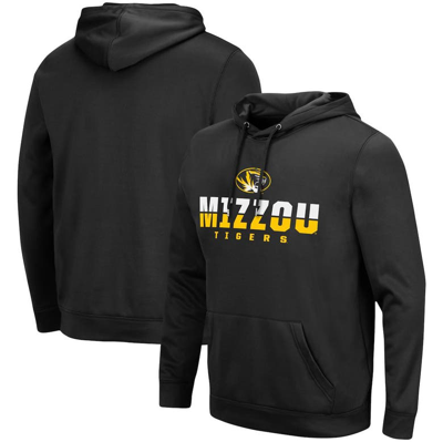 Colosseum Men's Black Missouri Tigers Lantern Pullover Hoodie