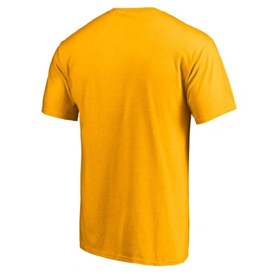 Fanatics Men's Anthony Davis Gold Los Angeles Lakers Pick Roll T-shirt