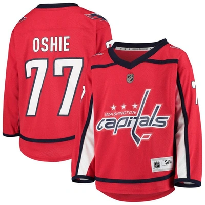 Zzdnu Outerstuff Kids' Youth Tj Oshie Red Washington Capitals Home Player Replica Jersey