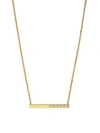 Chopard Women's Ice Cube Diamond & 18k Yellow Gold Pendant Necklace