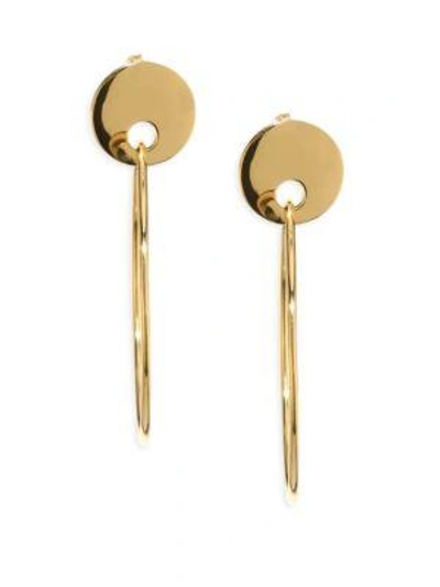 Jules Smith Imogen Hoop Earrings In Gold