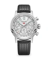 Chopard Mille Miglia Stainless Steel & Rubber-strap Watch In Black