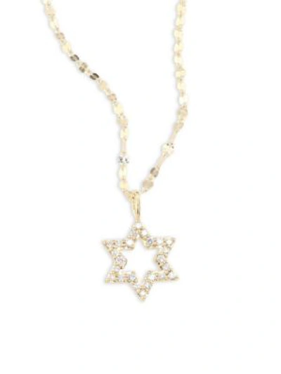 Lana Girl Mini Star Diamond Pendant Necklace In Gold