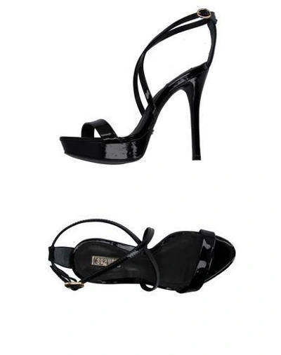 Schutz Sandals In Black