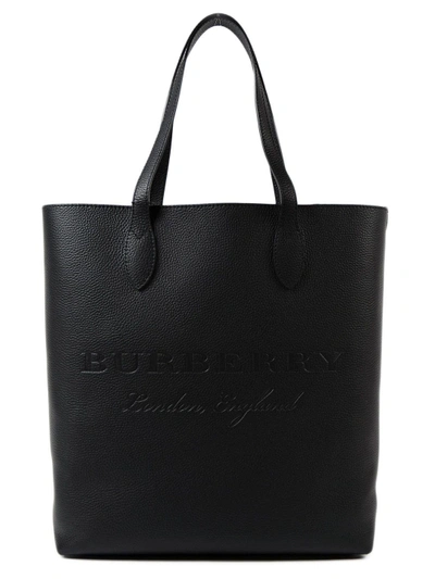 Burberry Remington Tote In Black