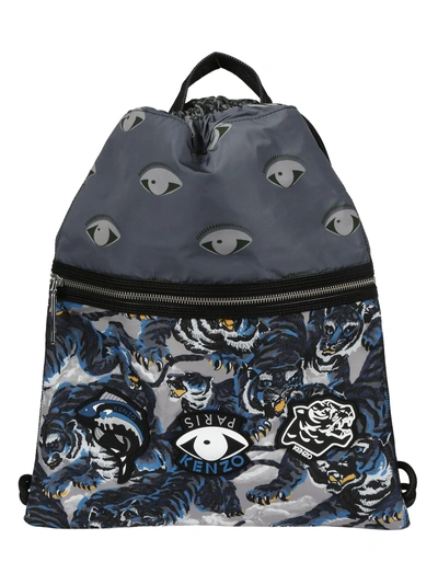 Kenzo Eye Patch Backpack In Multicolor