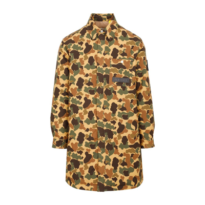 Moncler Genius 8 Moncler Palm Angels Camo Print Giubbotto Jacket In Camouflage