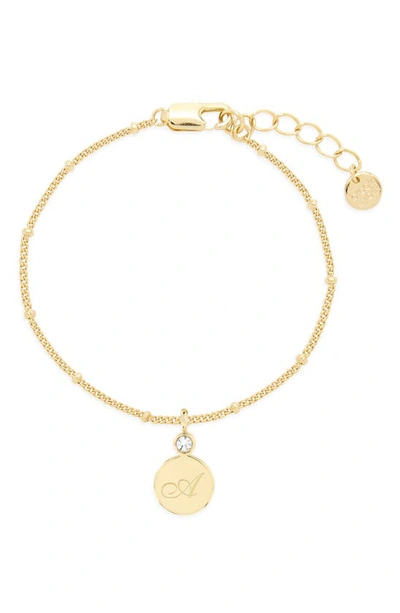 Brook & York Women's Caroline Initial Bracelet In Gold- A