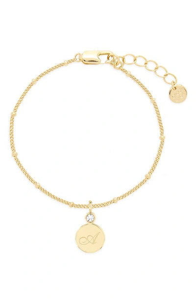 Brook & York Women's Caroline Initial Bracelet In Gold A