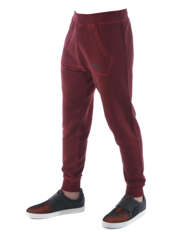 Dsquared2 Tapered Track Pants In Bordeau