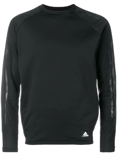 Adidas By Kolor Adidas X Kolor Black Spacer Crew Sweatshirt