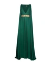 Dsquared2 Long Dress In Emerald Green