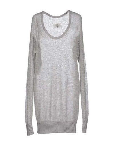 Maison Margiela Sweater In Light Grey