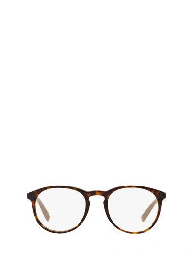 Prada Pr 19sv 2au1o1 Male Eyeglasses In Brown | ModeSens