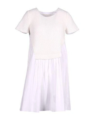 Thakoon Addition Short Dresses In White