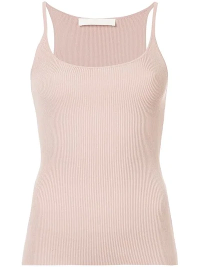 Dion Lee Fitted Fine Knit Rib Tank