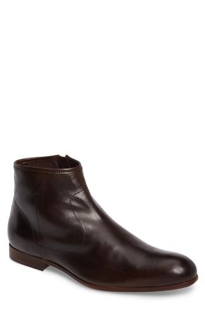 Ted Baker Prugna Zip Boot In Brown Leather