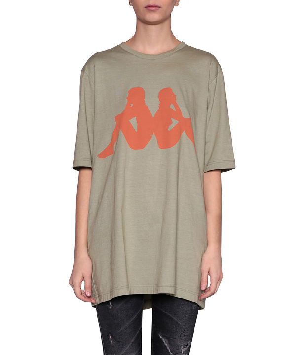 kappa oversized t shirt